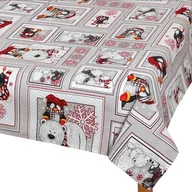 Obrusy i serwetki - Bellatex Obrus Zimowy Patchwork, 40 x 90 cm, 40 x 90 cm - miniaturka - grafika 1