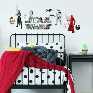 Naklejka Dekoracyjna Gwiezdne Wojny Star Wars Rmk3633Scs - Naklejki na ścianę - miniaturka - grafika 1