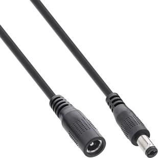 InLine 26802B kabel zasilające Czarny 2 m 26802B - Kable komputerowe i do monitorów - miniaturka - grafika 1