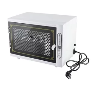 Podgrzewacz ręczników 208A sterylizator UV typ C z drzwiczkami dezynfekcja salon kosmetyczny fryzjerski barberski masaż SPA - Pozostałe urządzenia kosmetyczne - miniaturka - grafika 1