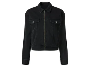 esmara® Kurtka jeansowa damska (Czarny, 34) - Kurtki damskie esmara® Kurtka jeansowa damska (Czarny, 34) - Kurtki damskie - miniaturka - grafika 1