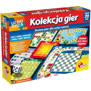 Lisciani Giochi Ludoteca Zestaw 20 gier Nowa - Gry planszowe - miniaturka - grafika 1