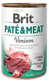BRIT PATE & MEAT SALMON Mix  24x400g 8 Smaków - Mokra karma dla psów - miniaturka - grafika 2