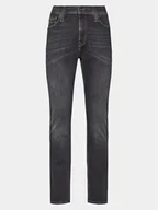 Spodnie męskie - Mustang Jeansy Vegas 1014856 Szary Slim Fit - miniaturka - grafika 1