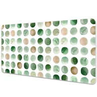 Podkładki na biurko - Mata na biurko Kolorowe kropki 90x45 cm - miniaturka - grafika 1