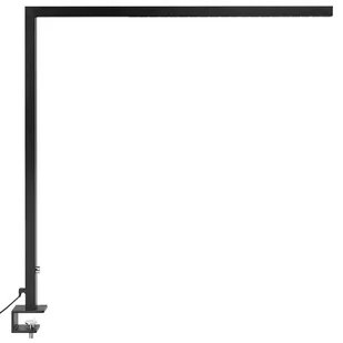 Lampa biurkowa zaciskowa LED metalowa czarna VOLANS - Lampy stojące - miniaturka - grafika 1