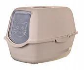 Kuwety dla kotów - DIAMENTIQ BAYA chłodny beż - kuweta dla kota - miniaturka - grafika 1