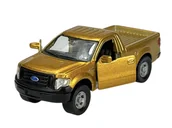 Samochody i pojazdy dla dzieci - MAISTO FORD F-150 XL ZŁOTY Z NAPĘDEM 1:50 21001 - miniaturka - grafika 1