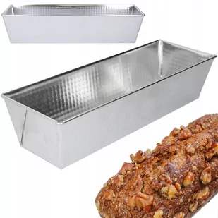 Blacha do pieczenia keksówka ciast chleba 35x12x8 - Formy do ciast - miniaturka - grafika 1