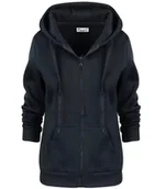 Bluzy damskie - Bluza damska męska unisex z kapturem kolory z kapturem SELENA-L - miniaturka - grafika 1