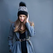 Czapki damskie - Art of Polo Polska czapka Kici, kici - miniaturka - grafika 1