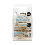 Ciastka - Glutenex Biszkopty Mini bez dodatku cukru bezglutenowe 100g - - miniaturka - grafika 1
