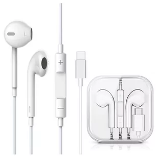 Vega Colors EarPods NEW CHIP Białe - Słuchawki - miniaturka - grafika 1