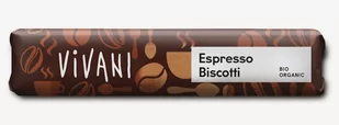 Vivani BATON Z NADZIENIEM MLECZNO - KAWOWYM I HERBATNIKAMI W POLEWIE Z MLECZNEJ CZEKOLADY ESPRESSO BIO 40 g - BP-4044889004502 - Batoniki - miniaturka - grafika 1