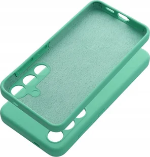 OEM Futerał SILICONE 2mm do SAMSUNG S24 FE miętowy - Etui i futerały do telefonów - miniaturka - grafika 1
