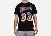 Koszulki męskie - Mitchell & Ness Name&Number Tee Los Angeles Lakers – Magic Johnson - miniaturka - grafika 1