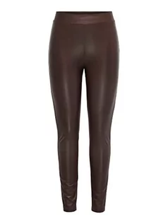 Legginsy - ONLY Onlcool Coated Noos JRS legginsy damskie, Chicory Coffee, XS - grafika 1