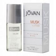 Wody i perfumy męskie - Jovan Platinum Musk woda kolońska 88ml - miniaturka - grafika 1