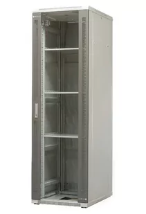 EmiterNet Szafa ramowa stojąca 42U, drzwi przód blacha/szkło, 600x800x1980mm (szer./gł./wys.) - Akcesoria do serwerów - miniaturka - grafika 1