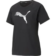 Koszulki i topy damskie - Koszulka damska Puma EVOSTRIPE czarna 58914301-S - miniaturka - grafika 1
