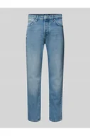 Spodnie męskie - Jeansy o kroju tapered fit z mieszanki bawełny model YOKE - Only & Sons - miniaturka - grafika 1