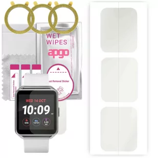 3x Folia hydrożelowa MATOWA do Timex iConnect - apgo Smartwatch Hydrogel MATTE Protection Ochrona na ekran smartwatcha - Akcesoria do smartwatchy - miniaturka - grafika 1