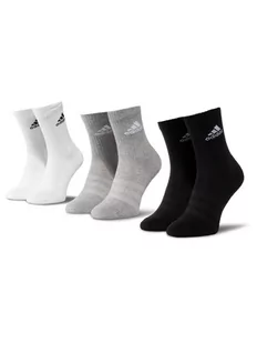 Adidas Zestaw 3 par wysokich skarpet męskich Cush Crw 3Pp DZ9355 Biały - Skarpetki męskie - miniaturka - grafika 1