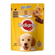 Mokra karma dla psów - Pedigree Junior z Kurczakiem i Ryżem saszetka 100 g 57085-uniw - miniaturka - grafika 1