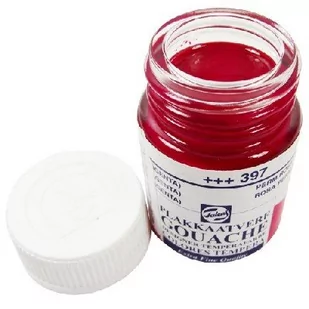 Talens Talens Gouache Extra Fine Jar 50 ml Permanent Rose Mag - Farby i media malarskie - miniaturka - grafika 1