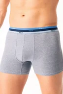Majtki męskie - KEY BOKSERKI MĘSKIE MXH 277 B25 XXL SZARY - miniaturka - grafika 1