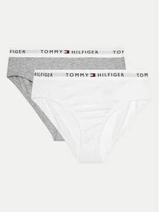 Tommy Hilfiger Komplet 2 par fig klasycznych UG0UG00750 Kolorowy - Majtki dla dzieci - miniaturka - grafika 1