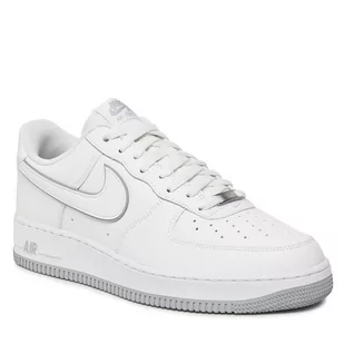 Buty Nike Air Force 1 '07 DV0788 100 White/Wolf Grey/White - Półbuty męskie - miniaturka - grafika 1