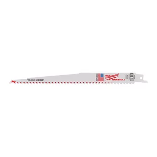Brzeszczot Wyburzeniowy Do Drewna 230/5Mm Milwaukee Thin 5Tpi  48005036 - Brzeszczoty - miniaturka - grafika 1