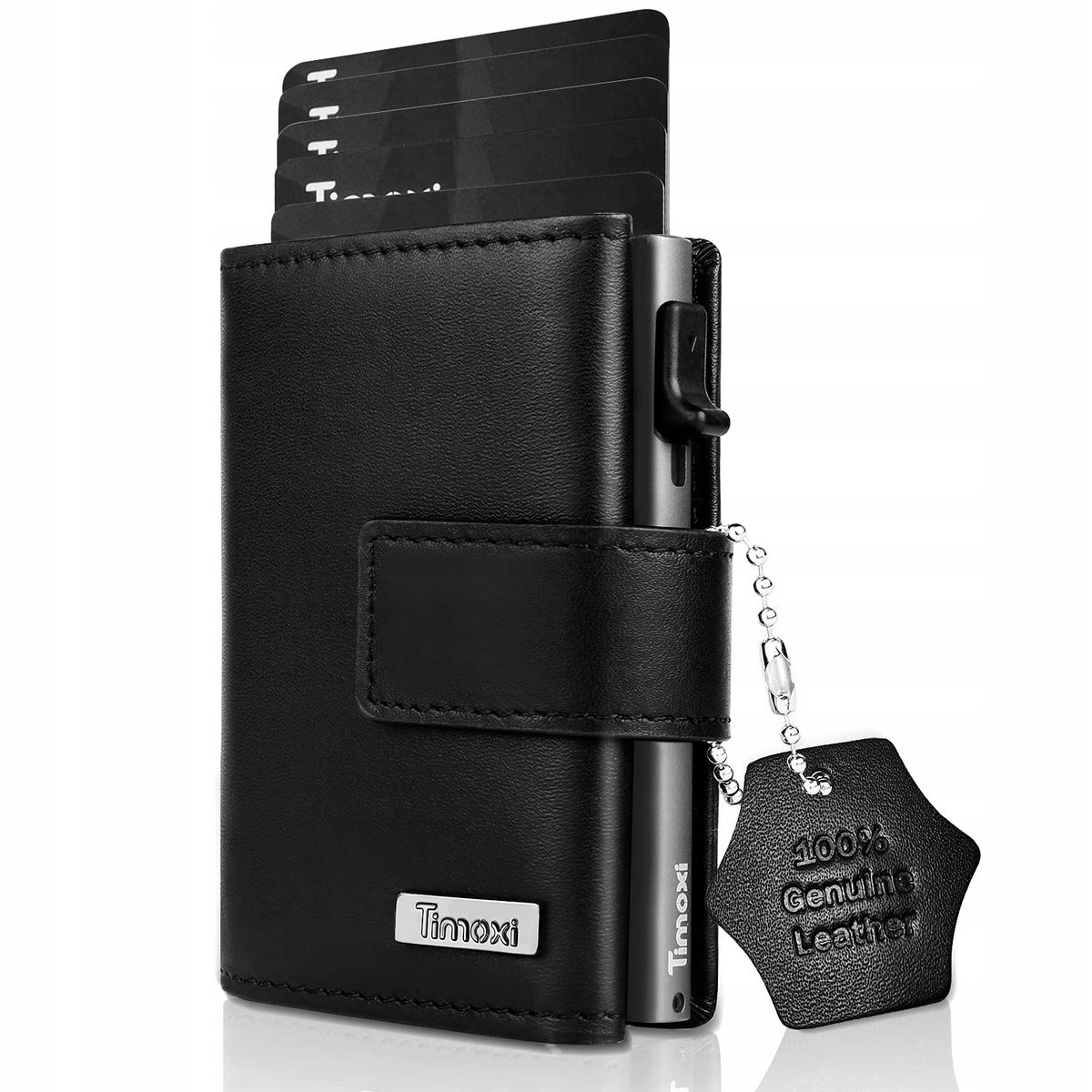 Etui na karty kredytowe Timoxi Minimalizm Skóra