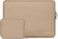Torby na laptopy - Tech-Protect NeoSlim do laptopa 13-14'' beżowy - miniaturka - grafika 1