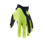 Rękawice motocyklowe - Rękawice Cross FOX Pawtector Czarny/ŻółtyXXL - miniaturka - grafika 1