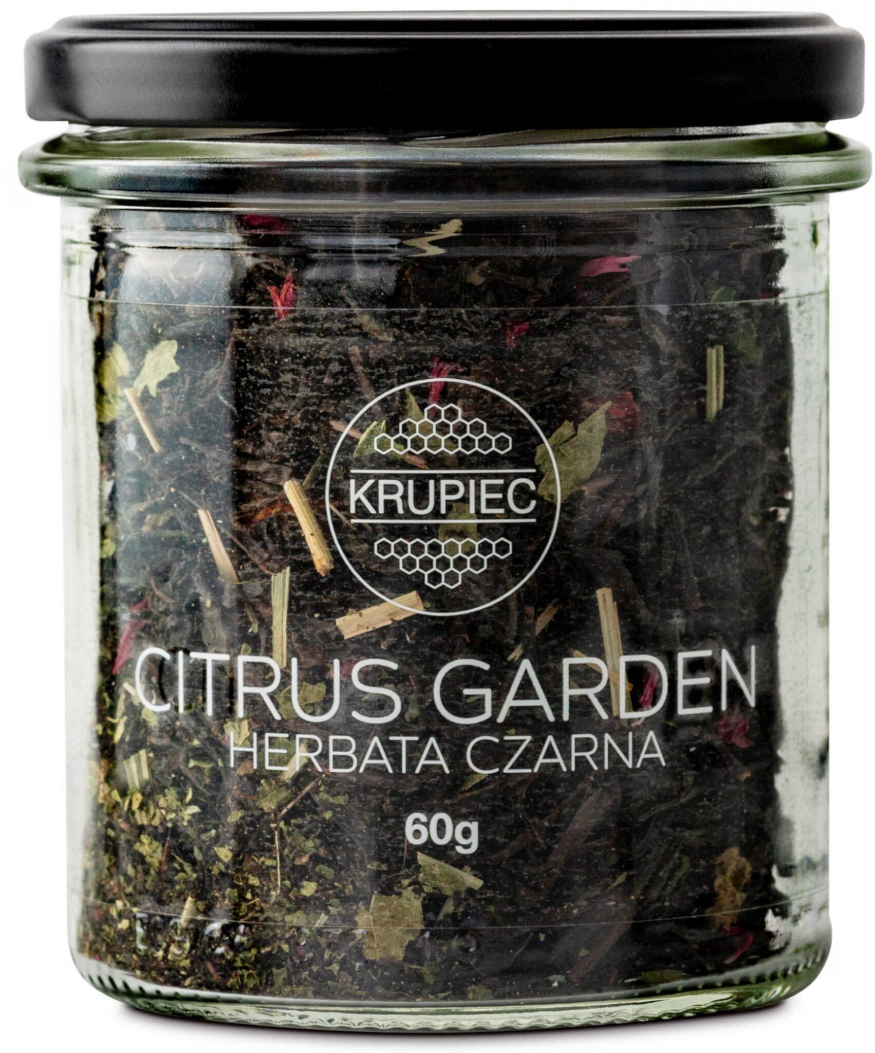 Herbata czarna Krupiec Citrus Garden 60g