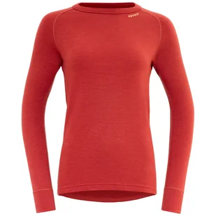 Damska koszulka Devold Expedition Shirt W Rozmiar: L / Kolor: jasnopomarańczowy - Koszulki sportowe damskie - miniaturka - grafika 1