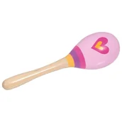 Instrumenty muzyczne dla dzieci - Marakasy Heart - miniaturka - grafika 1