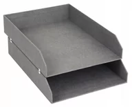 Przyborniki na biurko - LUX ORGANIZER NA BIURKO DOKUMENTY PODWÓJNY A4 SE - miniaturka - grafika 1