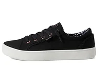 Trampki damskie - Skechers Damskie tenisówki BOBS B bardzo urocze, czarne płótno, 2 UK, czarne płótno - miniaturka - grafika 1