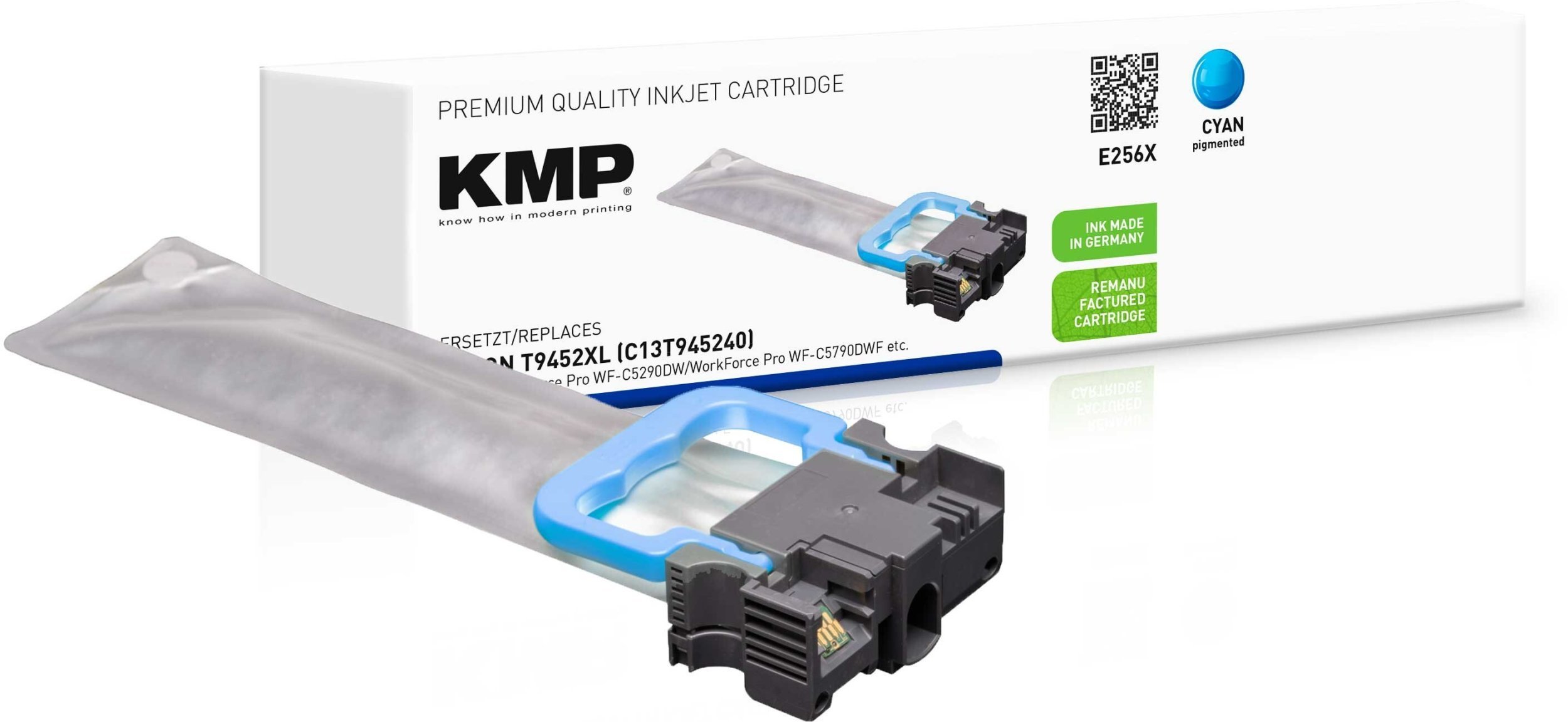 Tusz KMP No name nabój z tuszem 1 szt. Zamiennik Cyjan [kod produktu: 1645,4003]