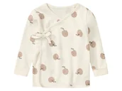 Bluzki dla niemowląt - lupilu® Bluza zawijana niemowlęca z biobawełny (Biały, 86/92) - miniaturka - grafika 1