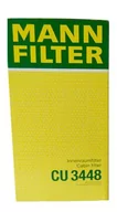 Filtry kabinowe - MANN Filter FILTR KABINOWY MANN CU3448 - miniaturka - grafika 1