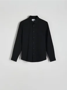 Reserved - Koszula super slim fit - czarny - Koszule męskie - miniaturka - grafika 1