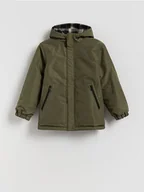 Kurtki i płaszcze dla chłopców - Reserved - Kurtka dwustronna - jasny zielony - miniaturka - grafika 1