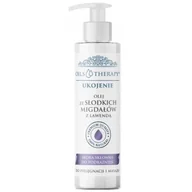 Olejki i świece do masażu - Optima Natura Oils Therapy Ukojenie, olej ze słodkich migdałów z lawendą do pielęgnacji i masażu, 400 ml - miniaturka - grafika 1