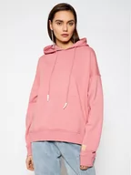 Bluzy damskie - Hoody One Teaspoon Bluza Smiley Face Batwing 23944 Różowy Regular Fit - miniaturka - grafika 1