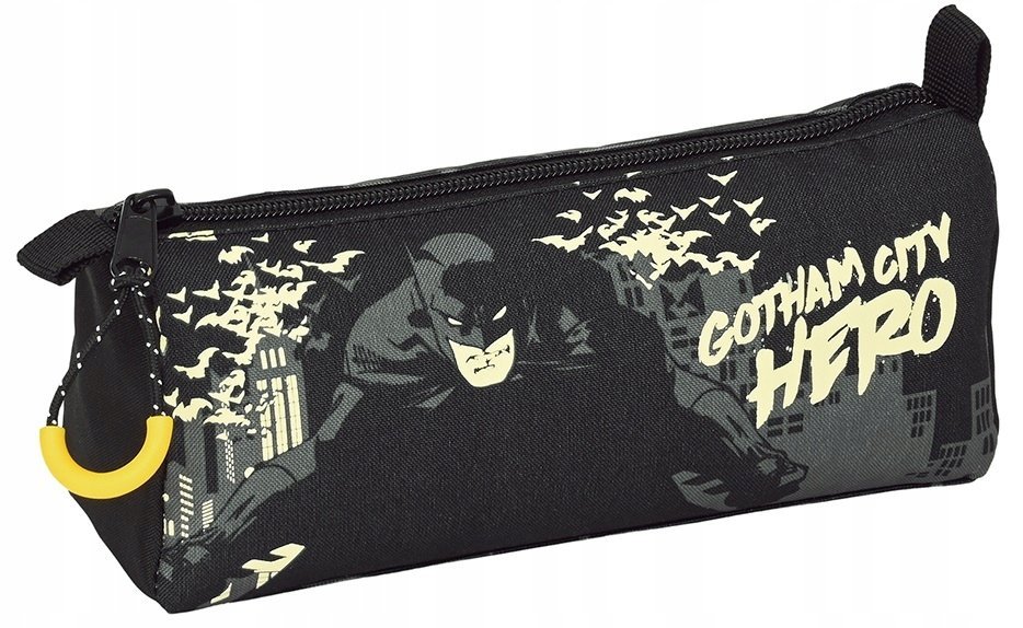 Piórnik Szkolny Batman Pojedyncza Komora na Zamek