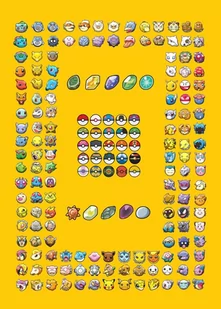 Plakat, Pokemon - The First Generation, 21x29,7 cm - Plakaty - miniaturka - grafika 1